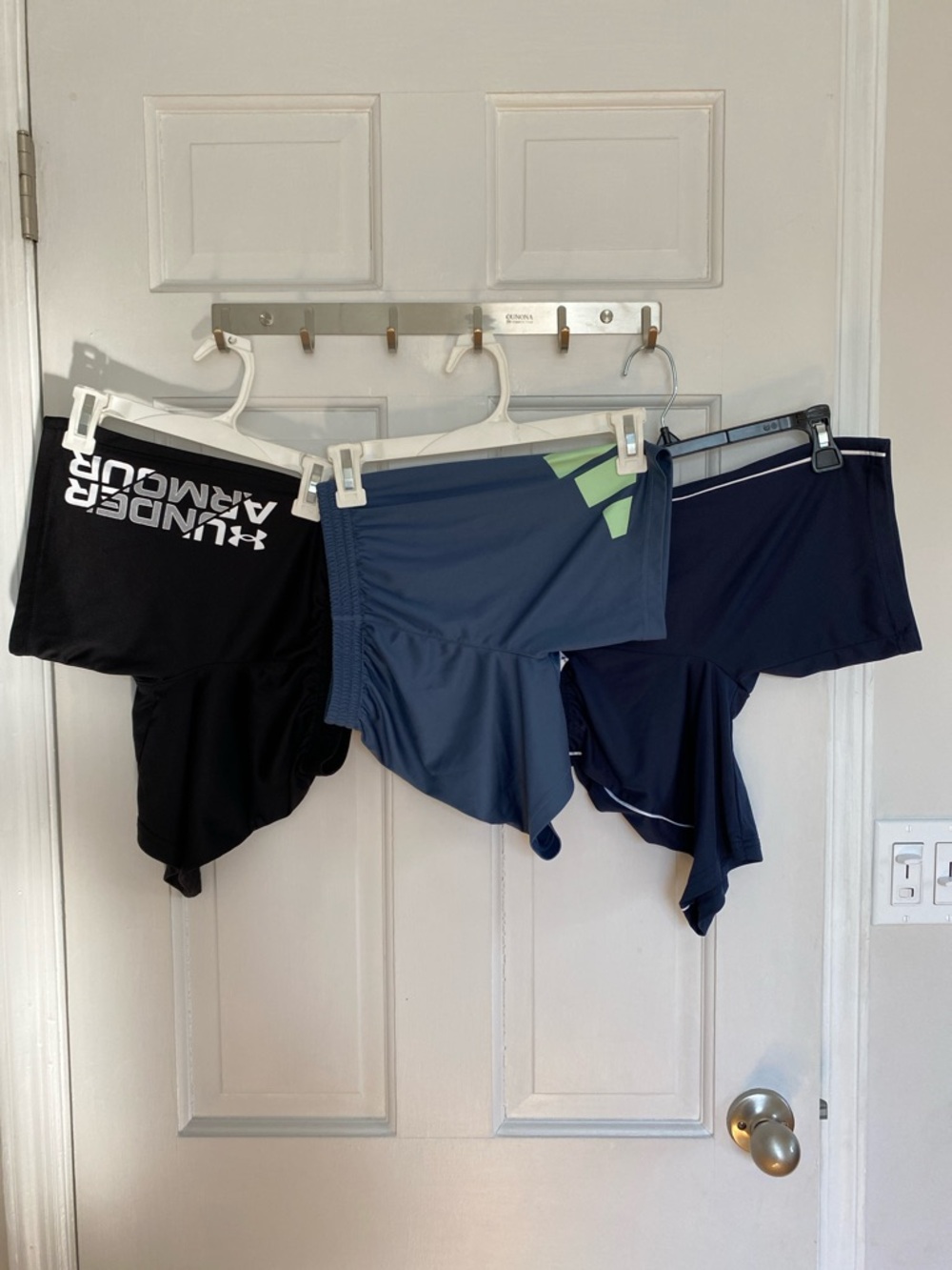 Lot of 3 Pairs Size 5 and 6 Athletic Shorts Adidas Under Armour Jumping Beans